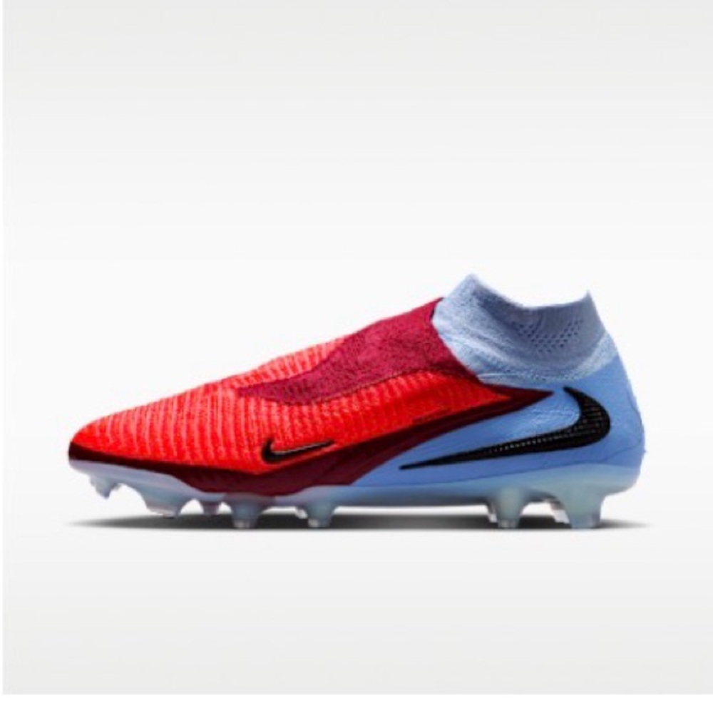 Nike Phantom Vision Elite FG Soccer Cleats - Bright Crimson/Maroon - Picture 3 of 3